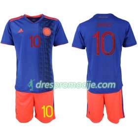 Kolumbija Dres JAMES 10 Dječji Gostujući Copa América 2019 Kratkih Rukava